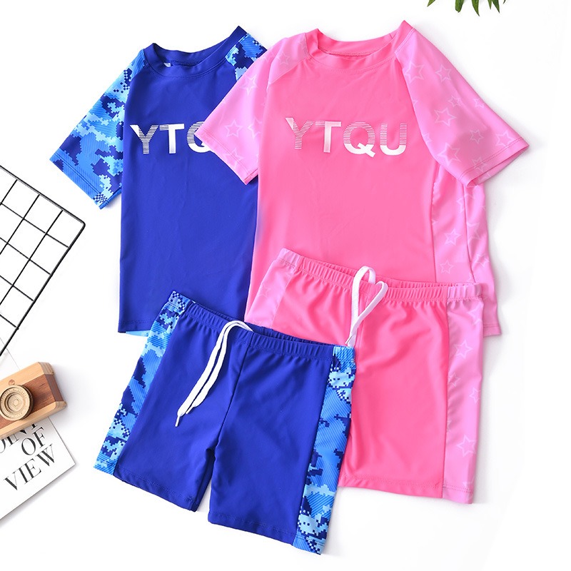 Swim Trunk Quick Dry - Dwuczęściowy strój kąpielowy dla chłopców na