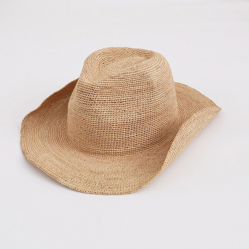 Naturalny słomkowy kapelusz z  – Bucket Hat Straw recenzja i cena