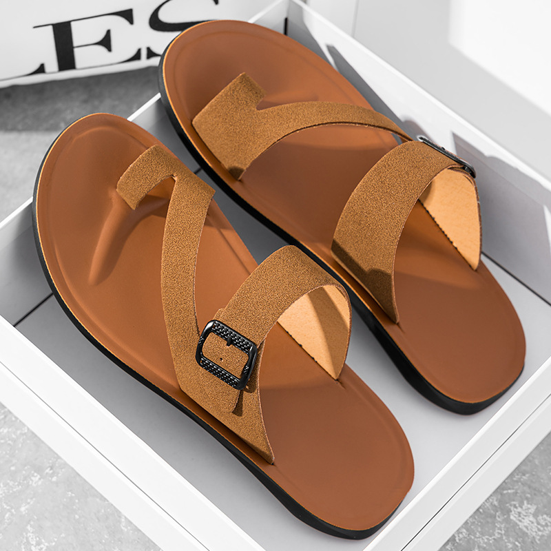 2026 Nowe Letnie Ręcznie Robio – Flip Flop Leather Men recenzja i cena