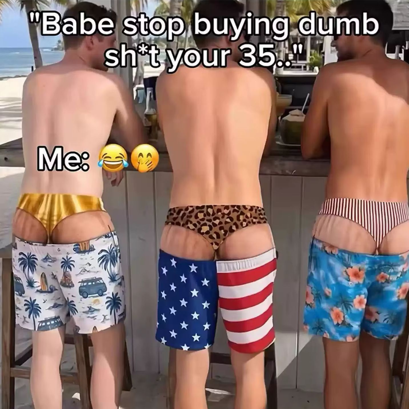 Zabawne męskie kąpielówki z na – Swim Trunk Quick Dry recenzja i cena