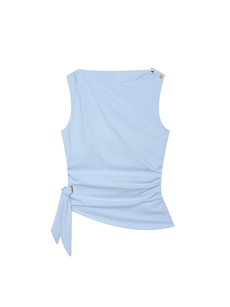 TFMLN 2026 Damskie letnie topy – Shirt Camp Collar recenzja i cena