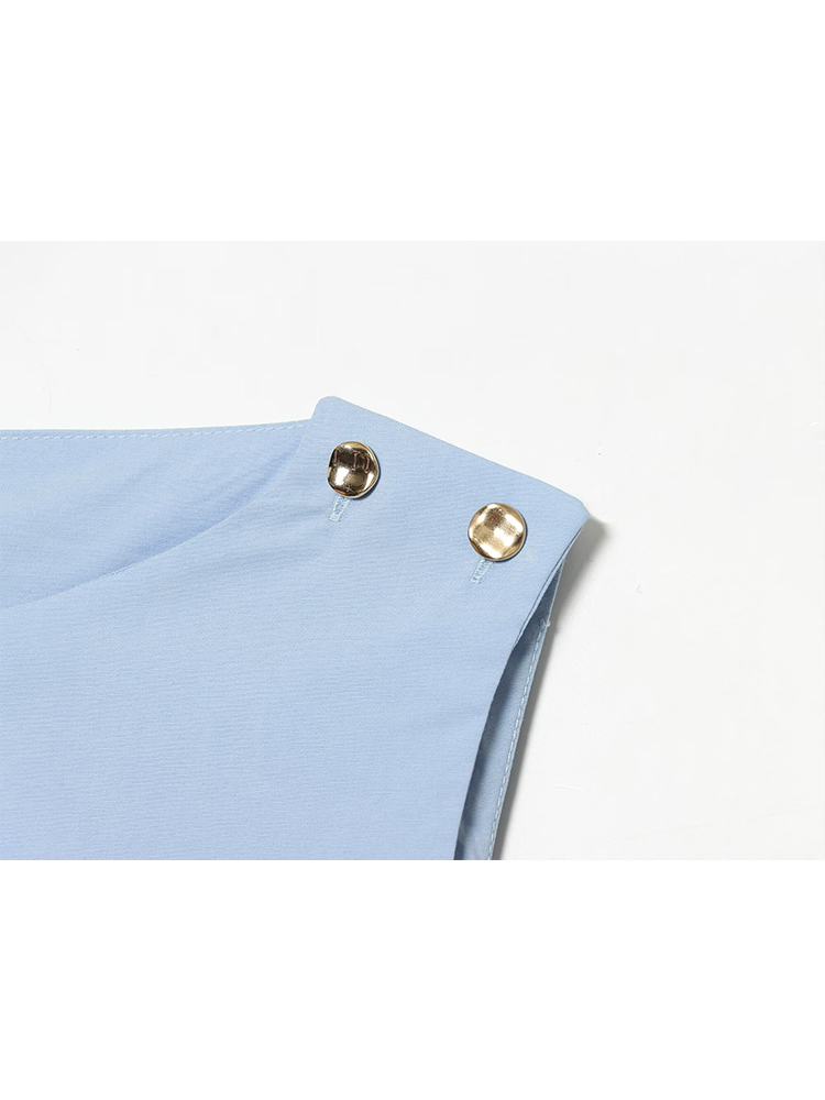 TFMLN 2026 Damskie letnie topy – Shirt Camp Collar recenzja i cena