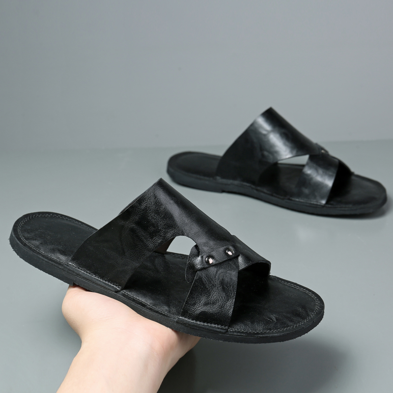 Ręcznie Robione Skórzane Klapk – Flip Flop Leather Men recenzja i cena