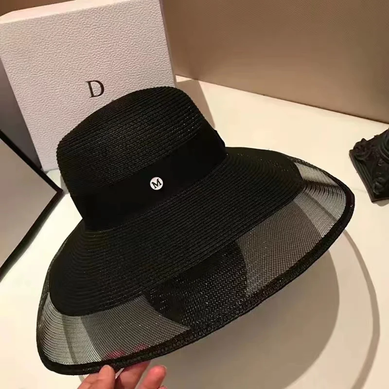 Damski składany kapelusz słomk – Bucket Hat Straw recenzja i cena