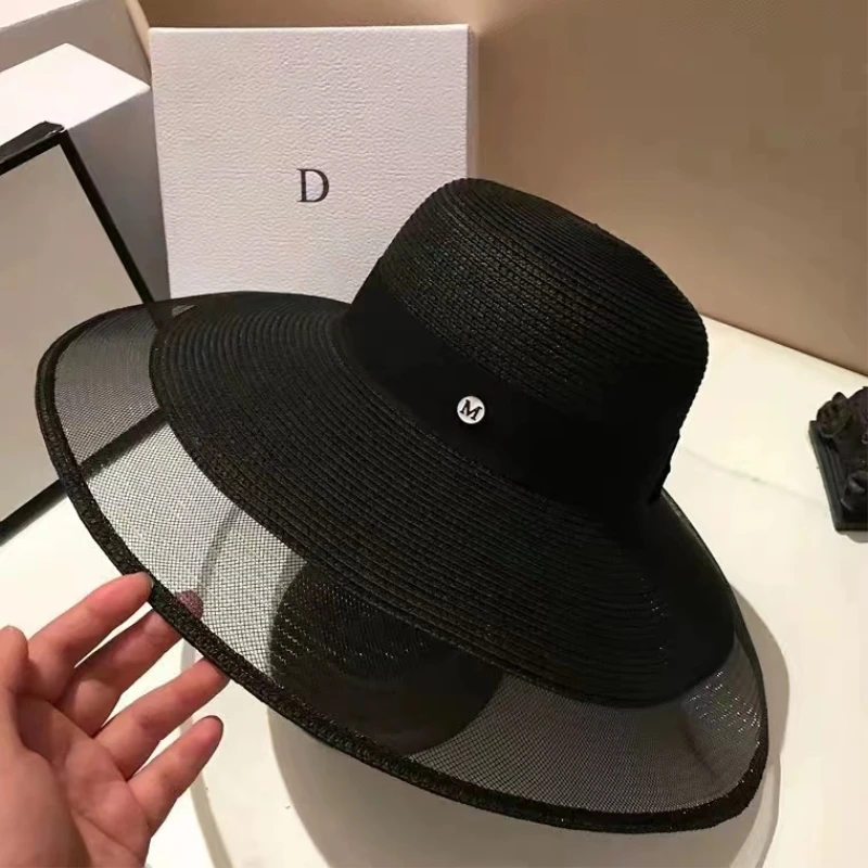 Damski składany kapelusz słomk – Bucket Hat Straw recenzja i cena